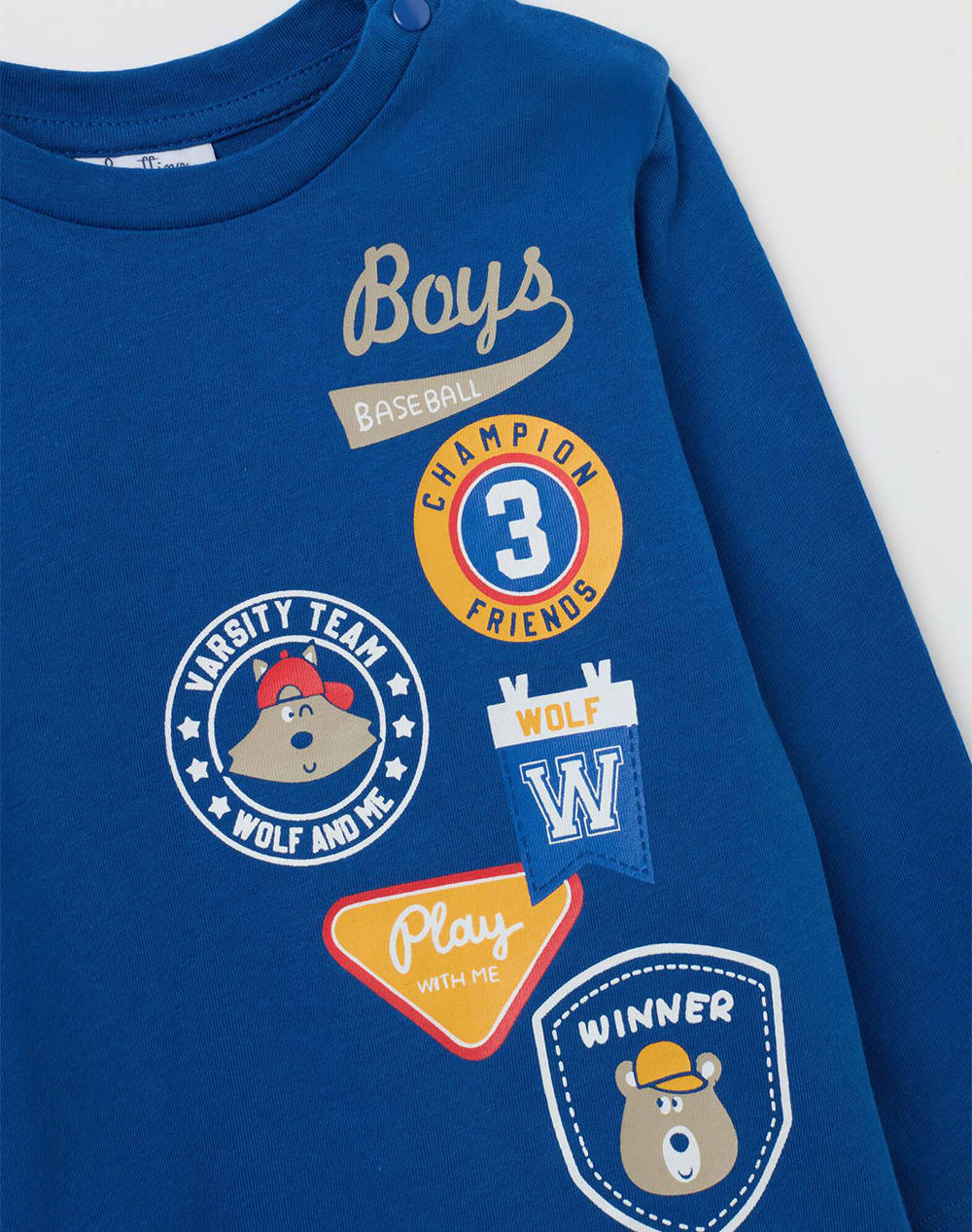 OVS TSHIRT LS W-PRINT MOD C