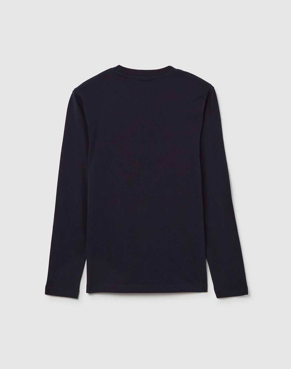 OVS TSH LS PRINT EMBEL FLOCK