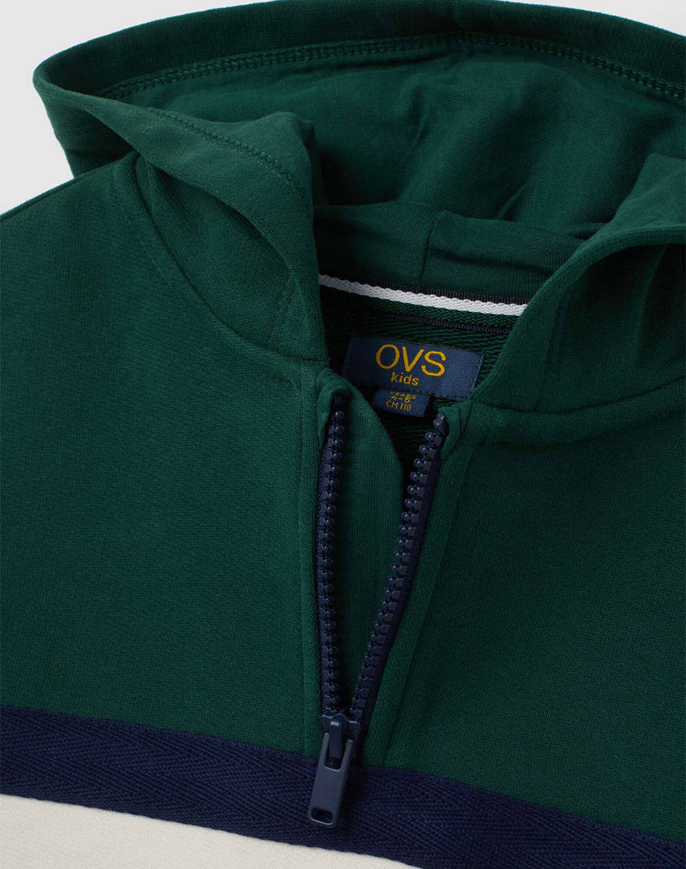 OVS HOODIE HALF ZIP