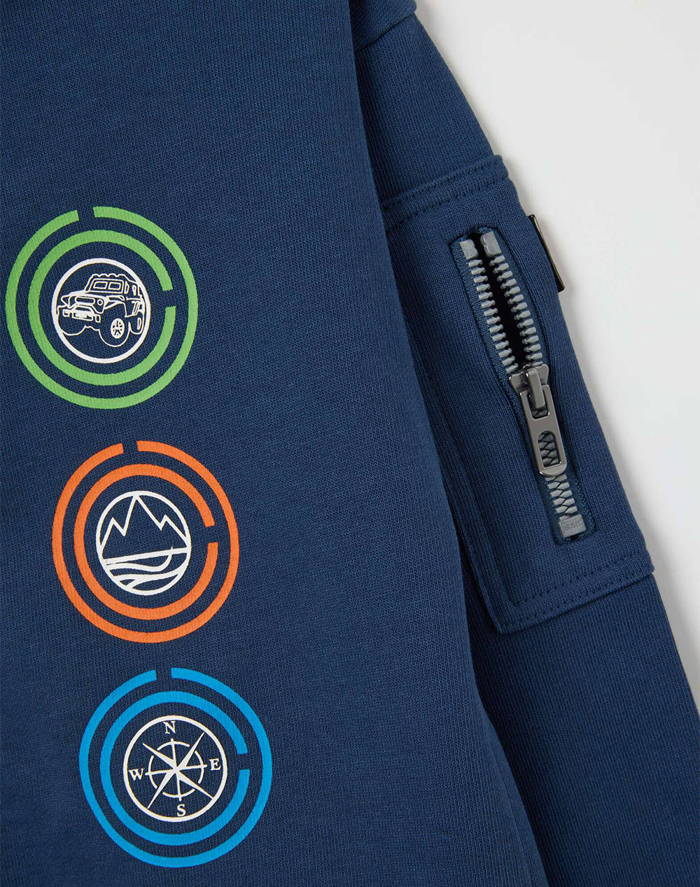 OVS SWEATER BLUE HOODIE