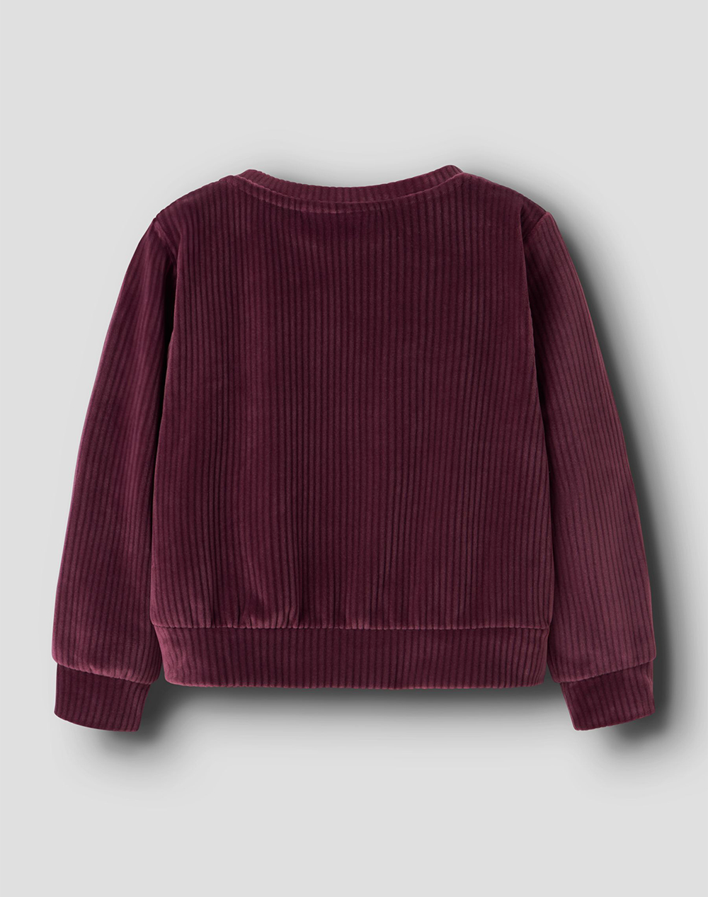 NAME IT NMFVELOA LS VELVET SHORT TOP