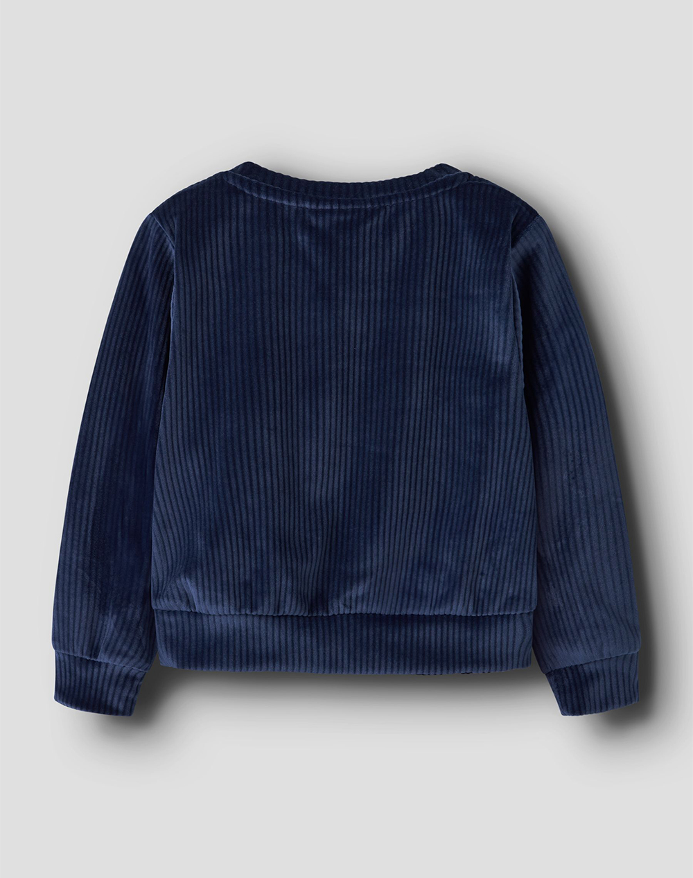 NAME IT NMFVELOA LS VELVET SHORT TOP