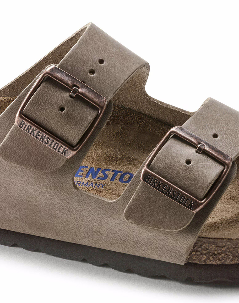 BIRKENSTOCK S26 LEATHER ARIZONA SFB LEOI TABACCO BROWN 35 - 50 REGULAR CORE ESSENTIAL UNISEX SHOE