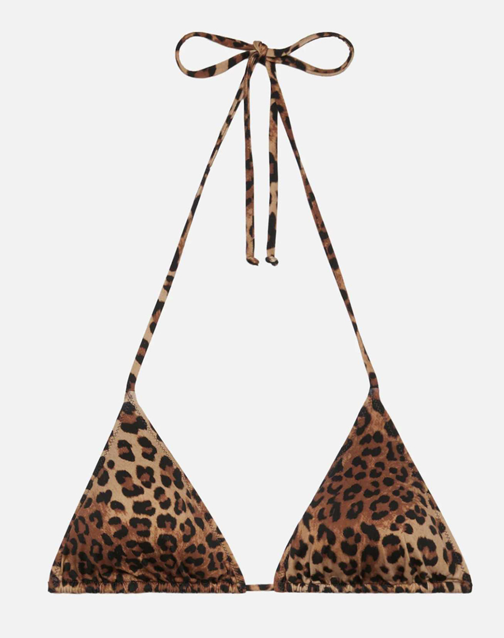 MC2 LEAH-FULL ADJUSTABLE TRIANGLE BIKINI TOP WITH REMOVABLE PADDING-SAND LEOPARD 19