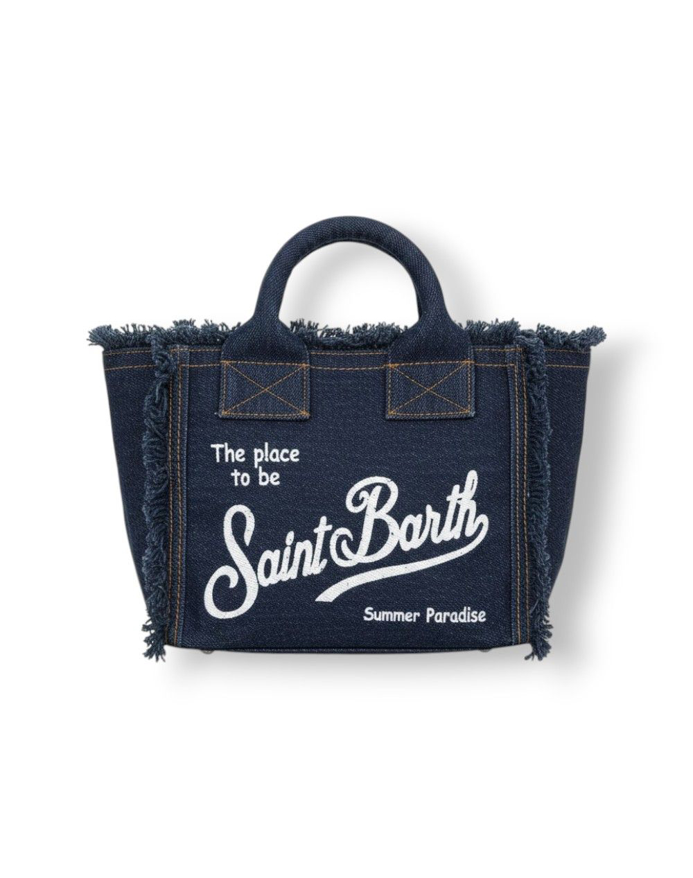 MC2 VANITY MINI-SMALL BAG WITH STRAP-DENIM DARK