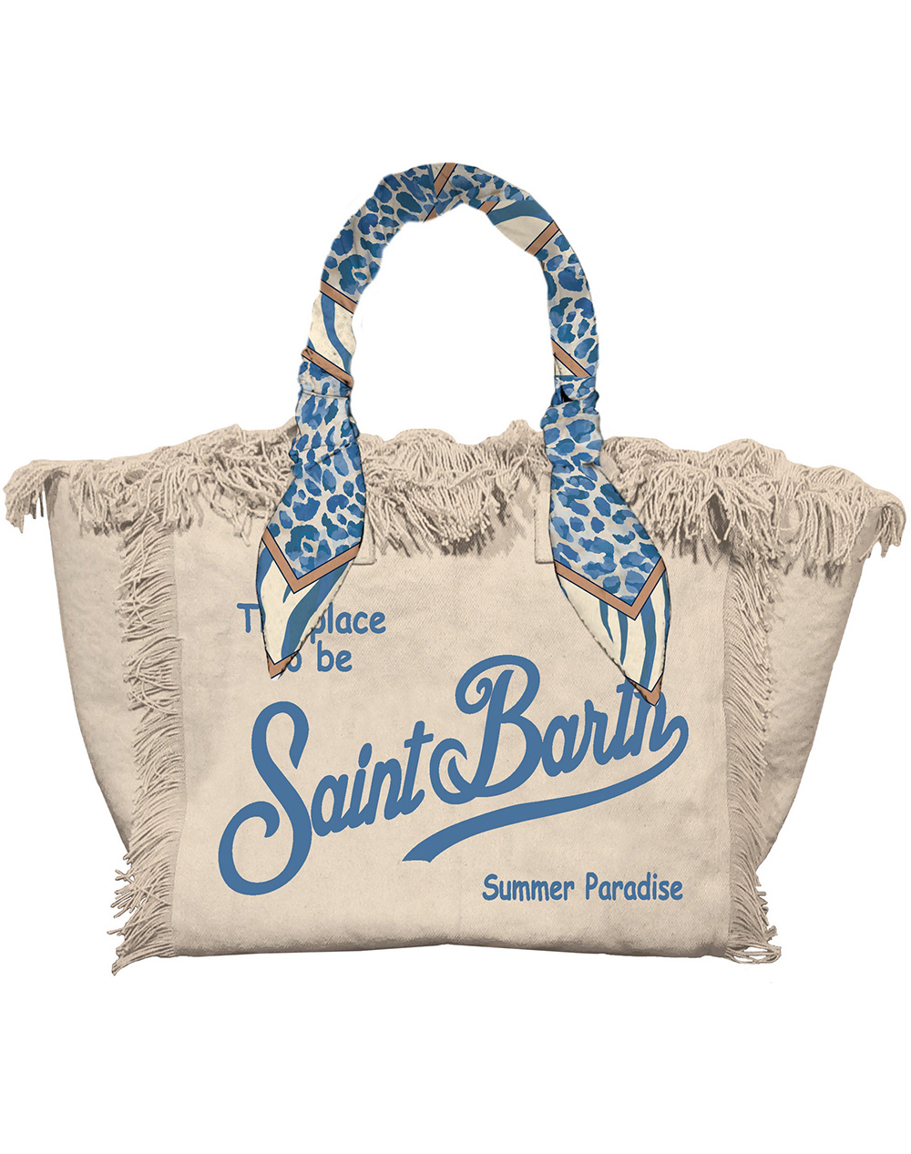 MC2 VANITY FOULARD-SHOULDER BAG-BLUE SAFARI 1136