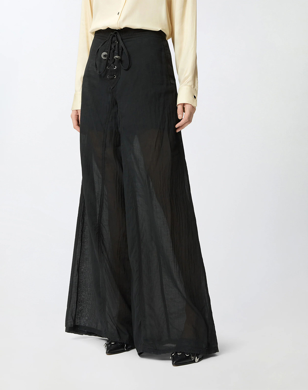 PINKO CABRAS PANTALONE VOILE E GABAR
