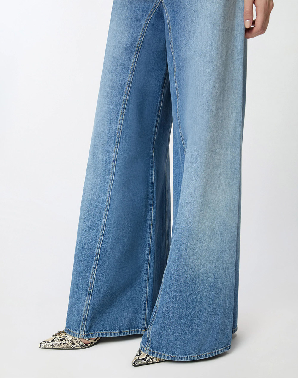 PINKO WINONA WIDE LEG MEDIUM WAVE DE