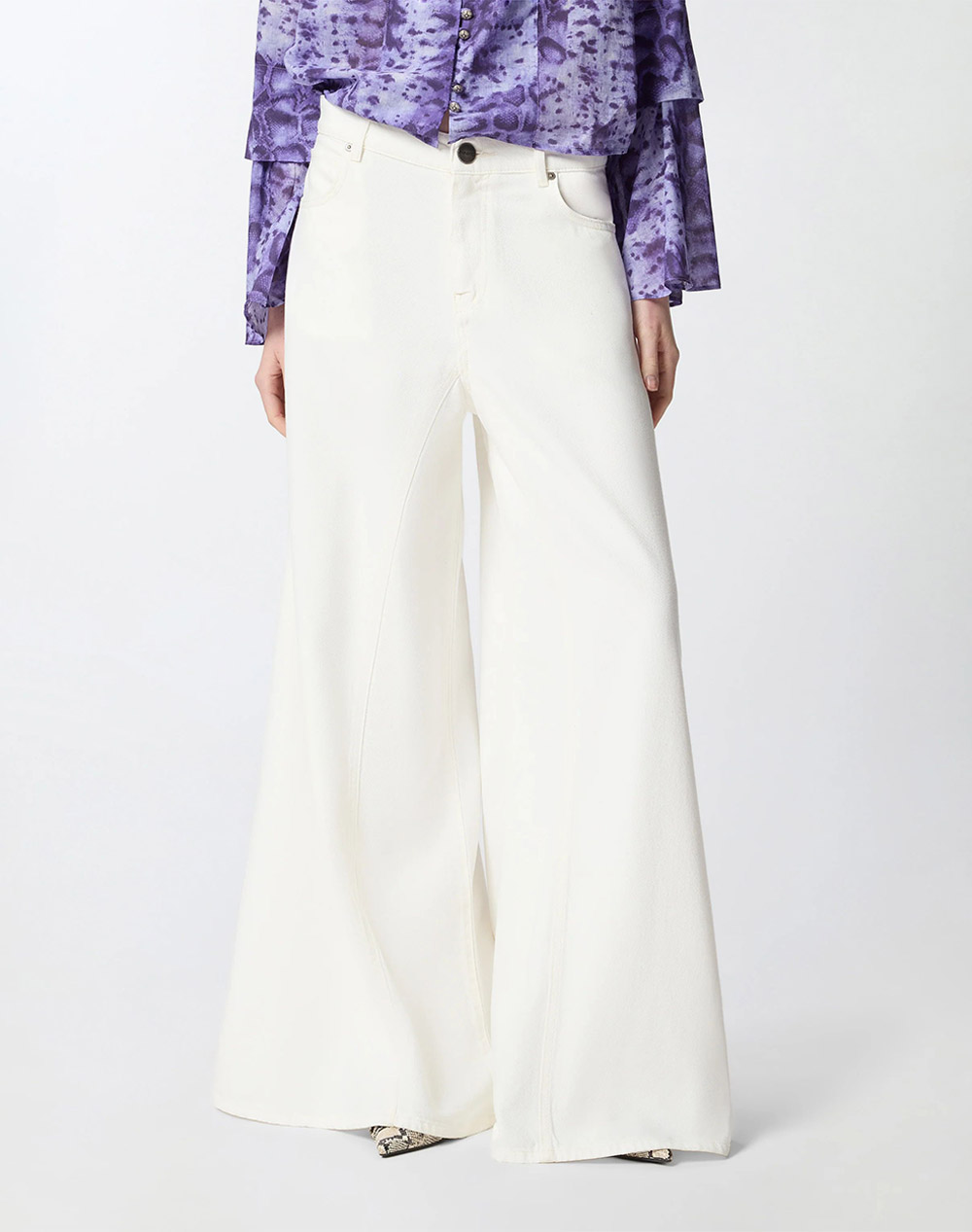 PINKO WINONA WIDE LEG BULL SLEGATO