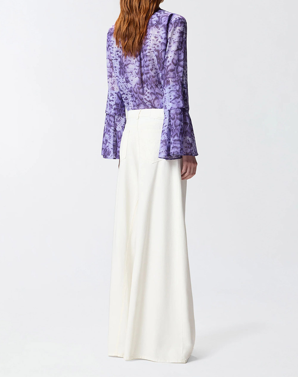 PINKO WINONA WIDE LEG BULL SLEGATO