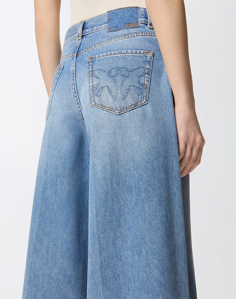 PINKO BURKINA BERMUDA CLOUDY BLUE DE