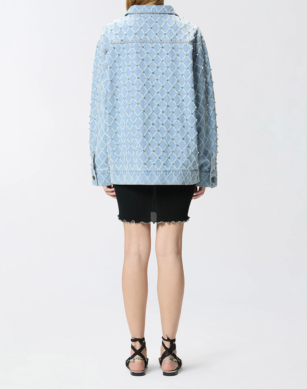 PINKO PIFFERAIO OVERSHIRT DIAMOND RI