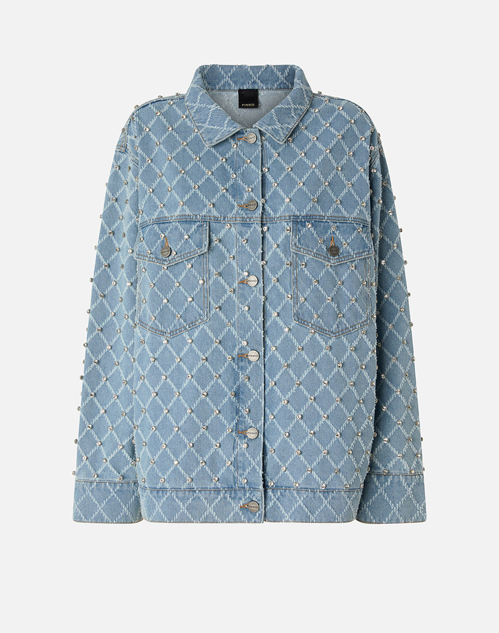 PINKO PIFFERAIO OVERSHIRT DIAMOND RI