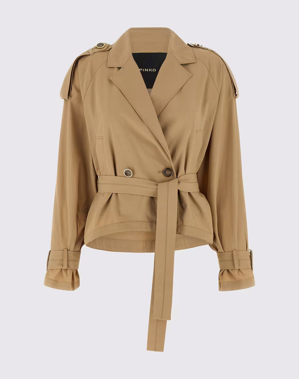 PINKO TANYA TRENCH COTONE FLUIDO