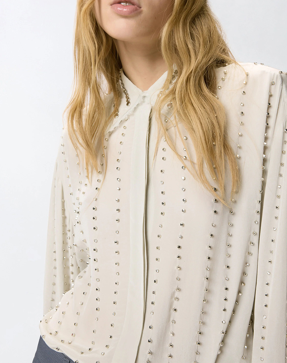 PINKO CAITLIN CAMICIA FLUIDO RICAMO
