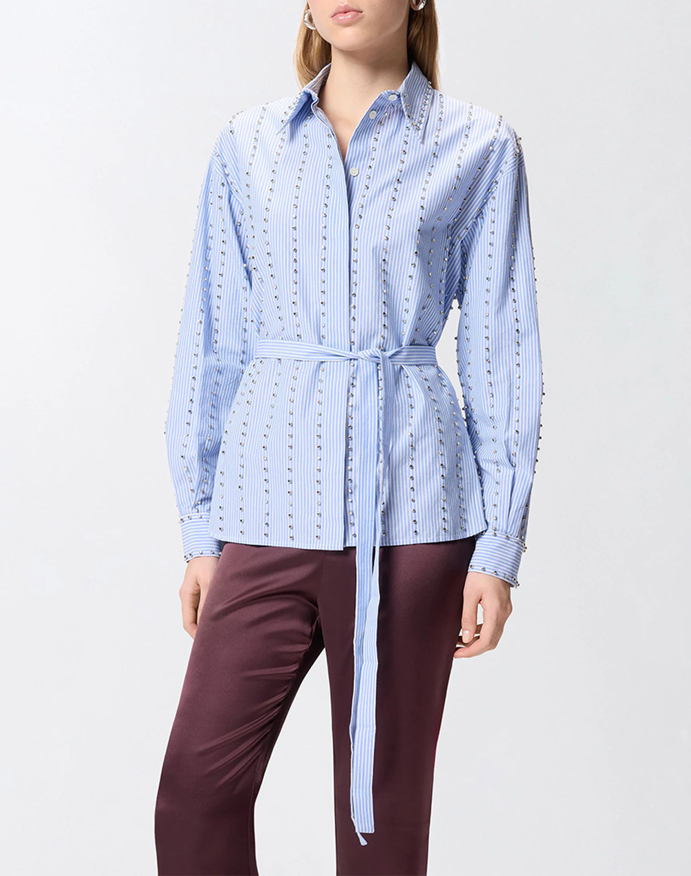 PINKO CARLEY CAMICIA BASTONETTO CON