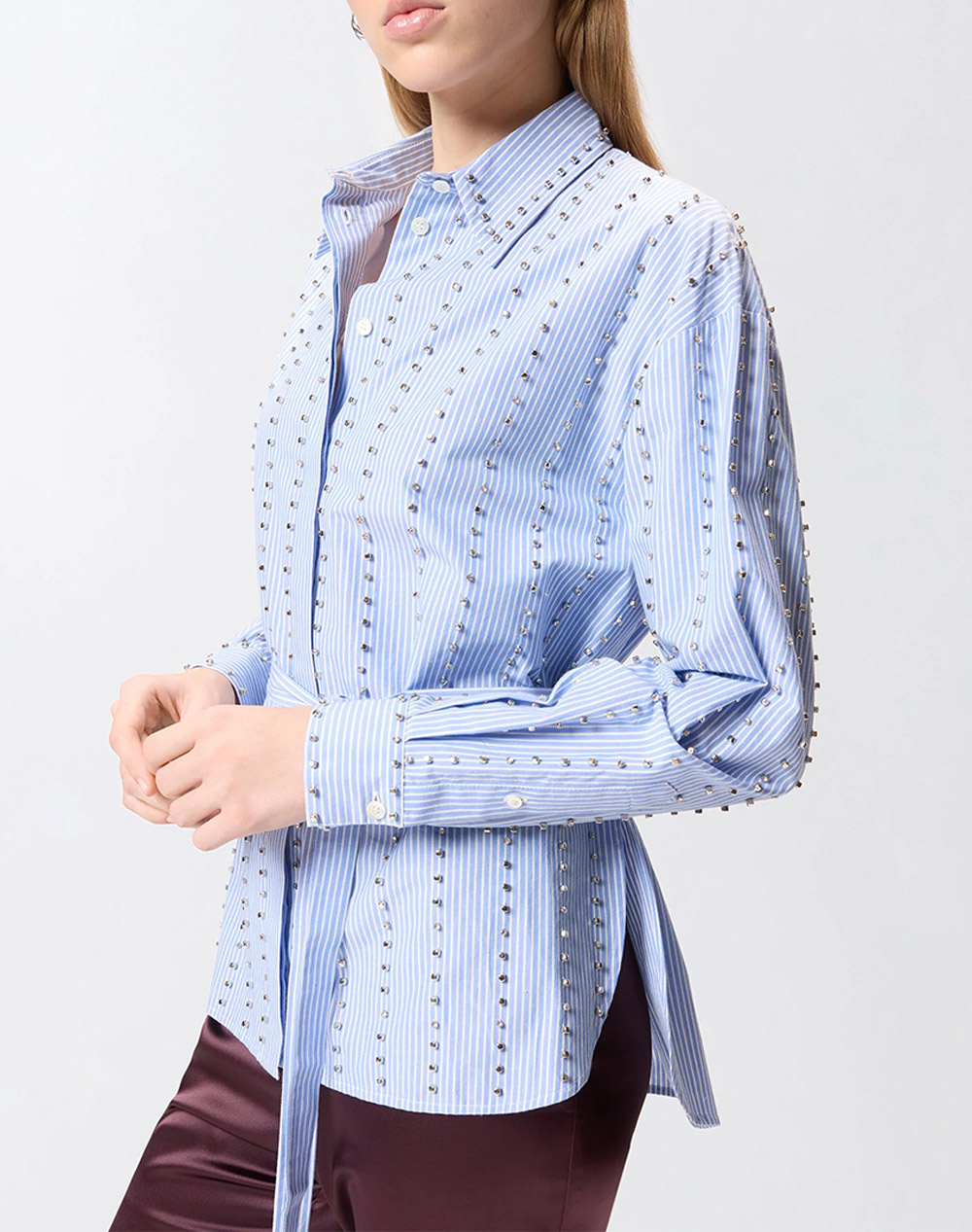 PINKO CARLEY CAMICIA BASTONETTO CON