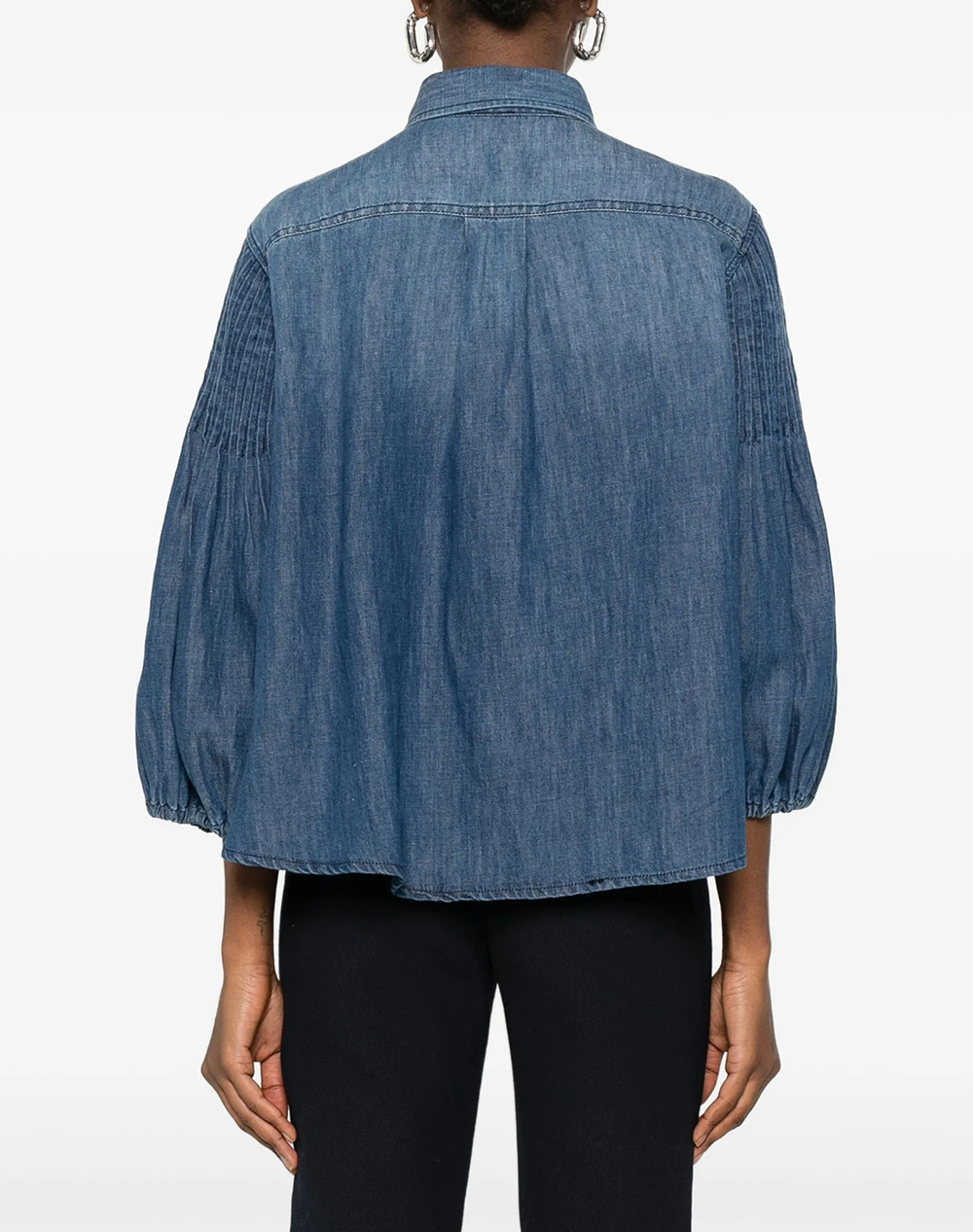 PINKO MAZZO DI FIORI BLUSA LIGHT DEN