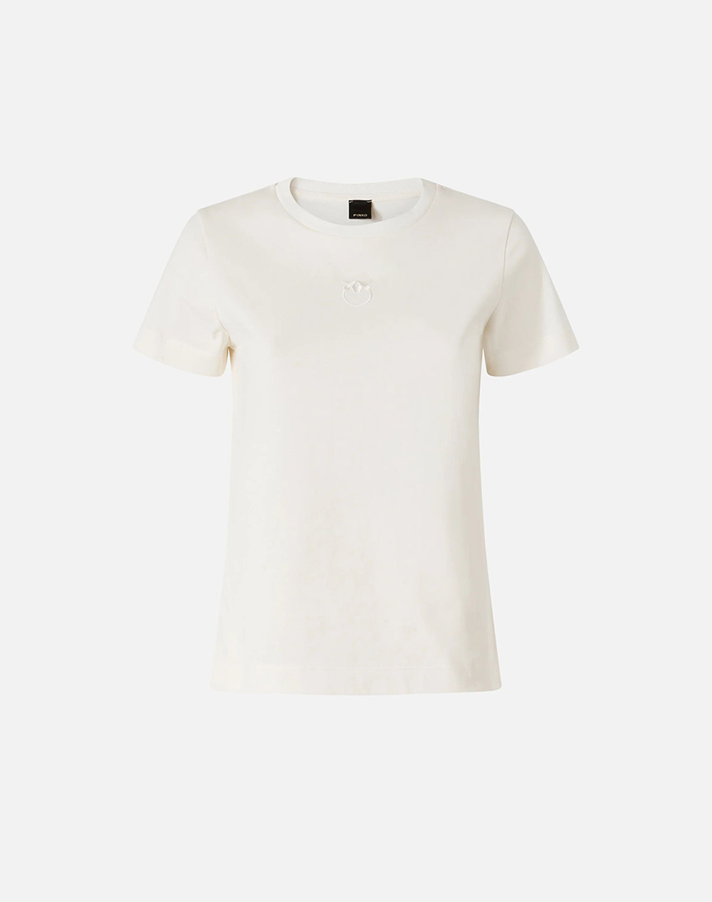 PINKO BUSSOLOTTO T-SHIRT JERSEY PATC