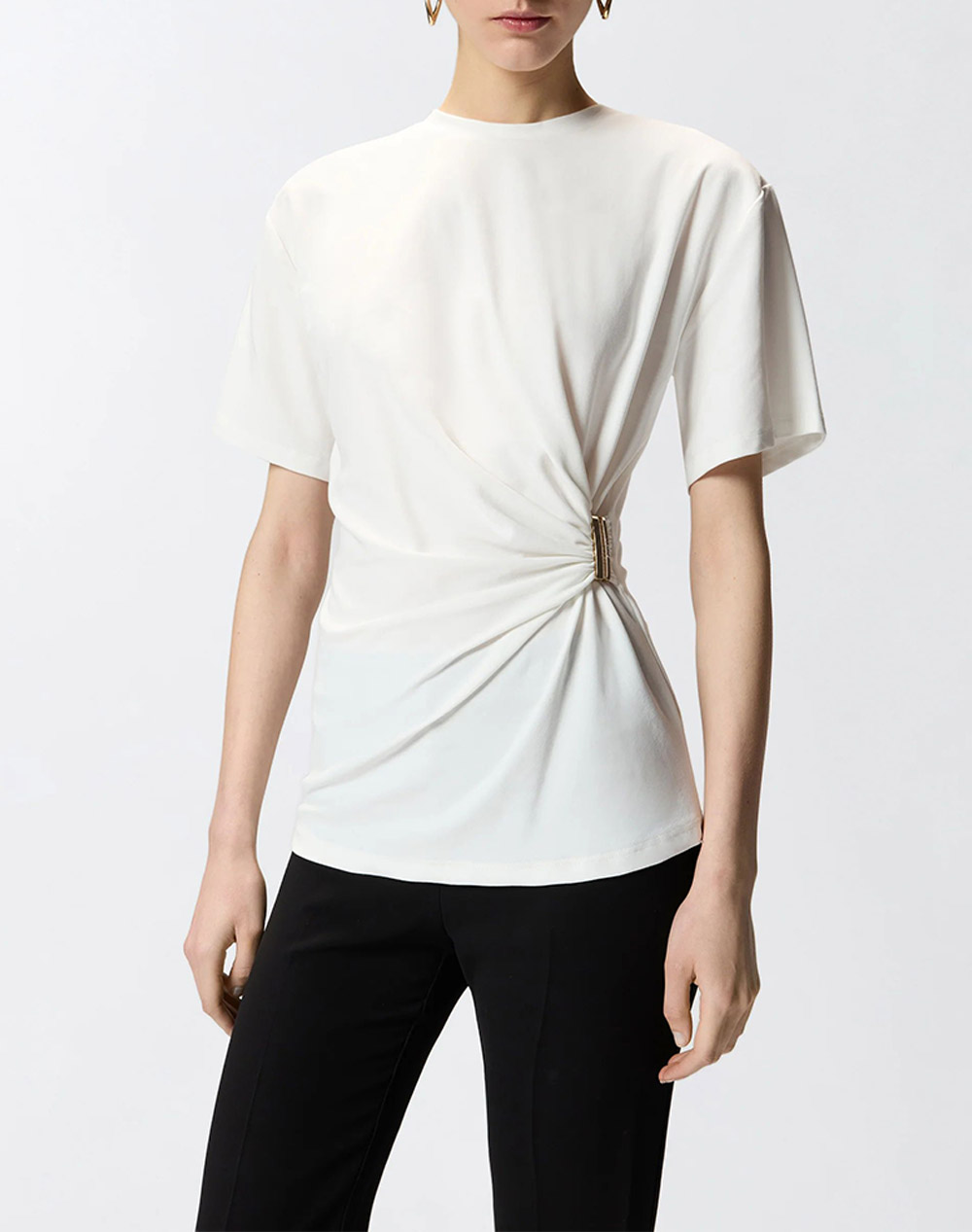 PINKO MARY MAGLIA JERSEY COTONE STRE