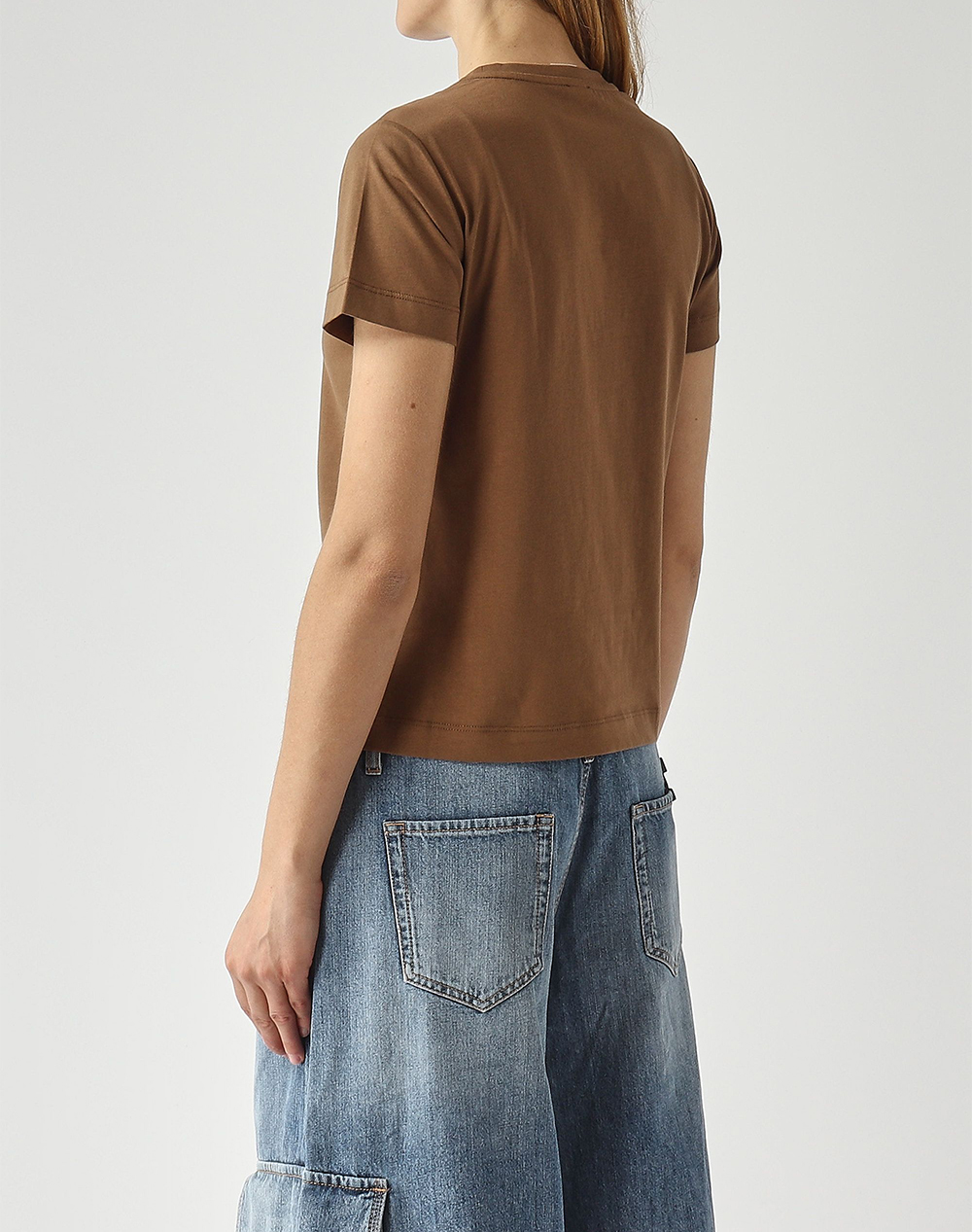 PINKO QUENTIN T-SHIRT JERSEY RICAMO