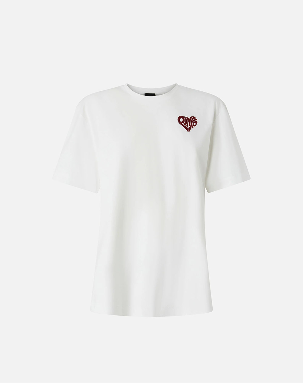 PINKO STREPITOSO T-SHIRT JERSEY LOGO