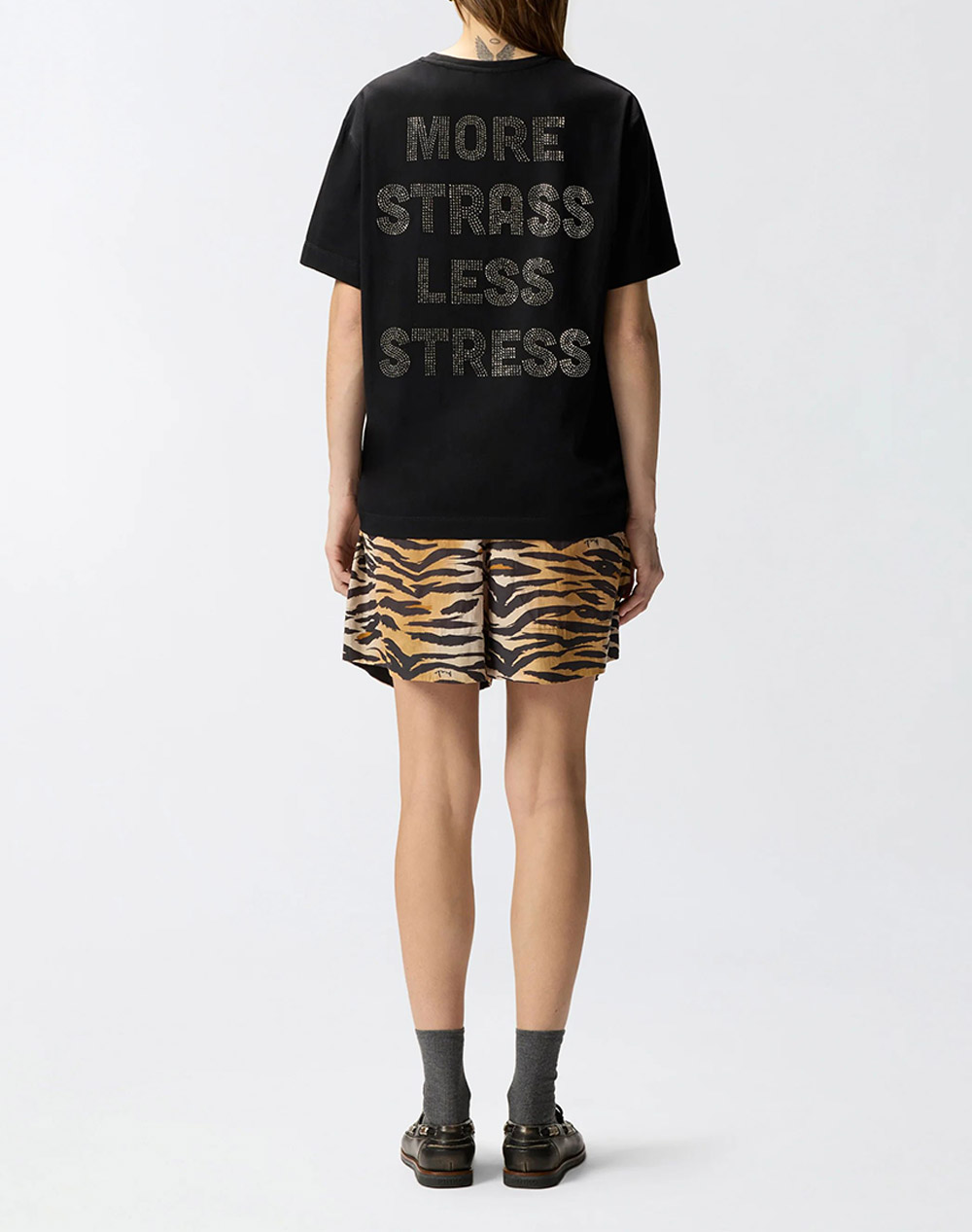 PINKO STREPITOSO T-SHIRT JERSEY LOGO