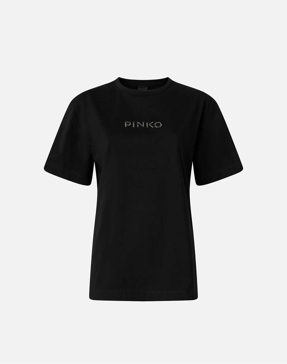 PINKO STREPITOSO T-SHIRT JERSEY LOGO