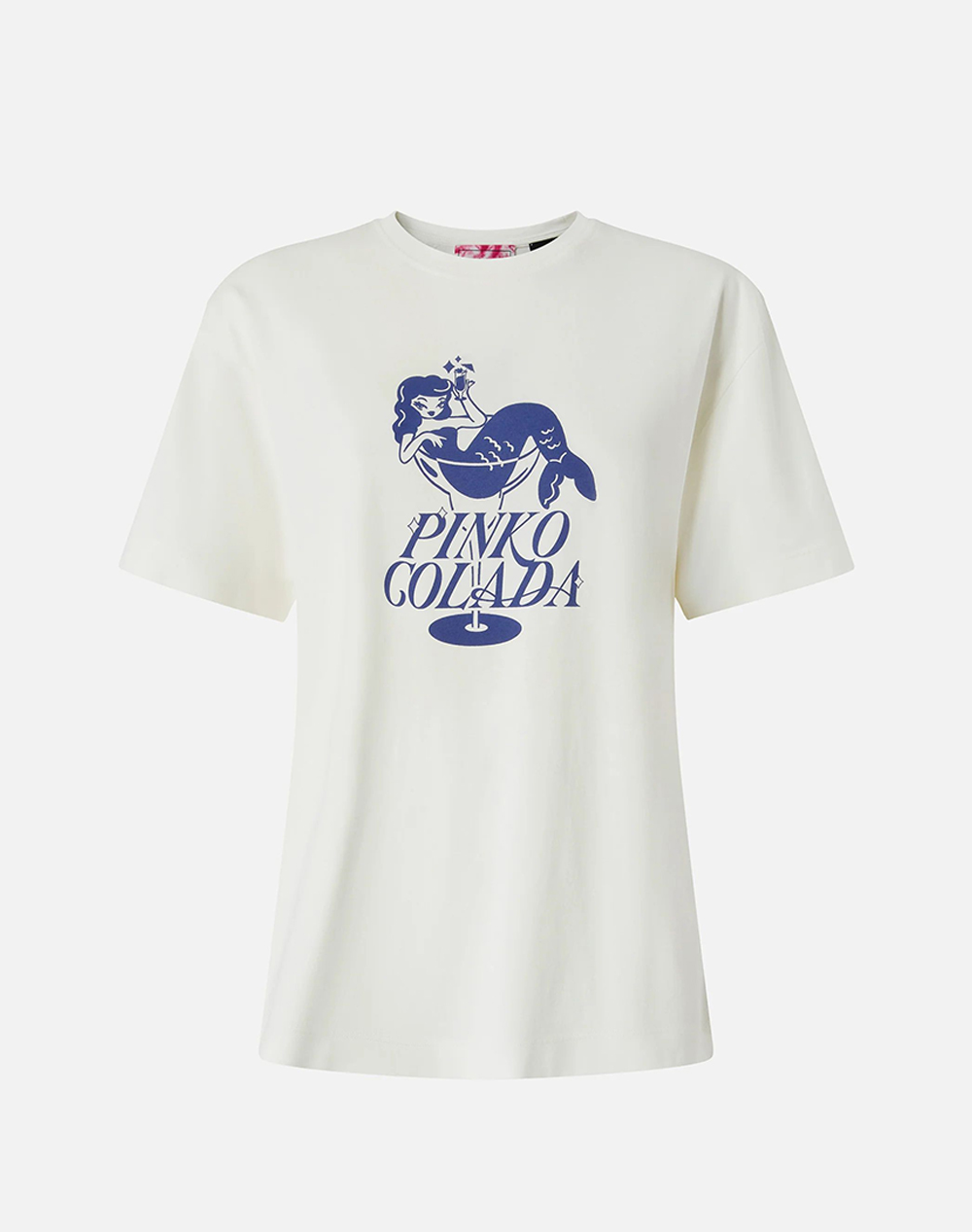 PINKO STREPITOSO T-SHIRT JERSEY ST C
