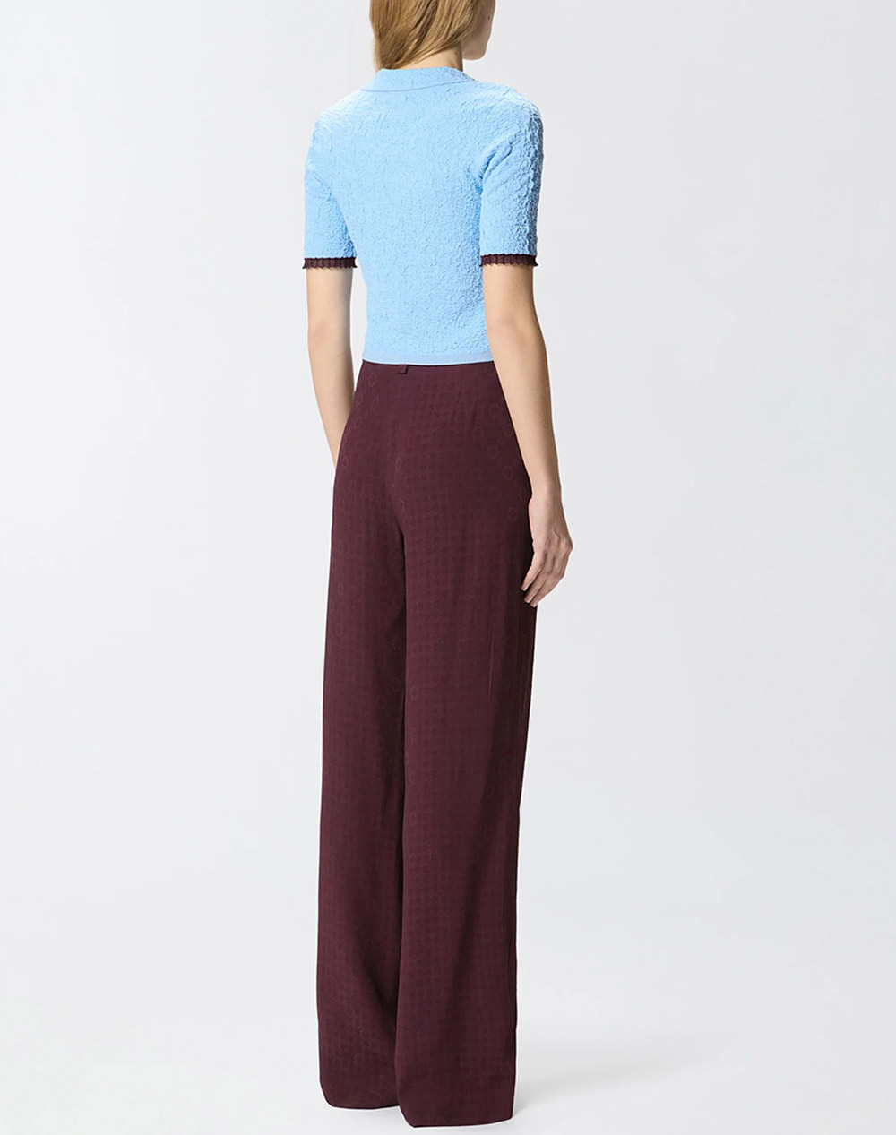 PINKO LAMPO POLO GOFFRATO