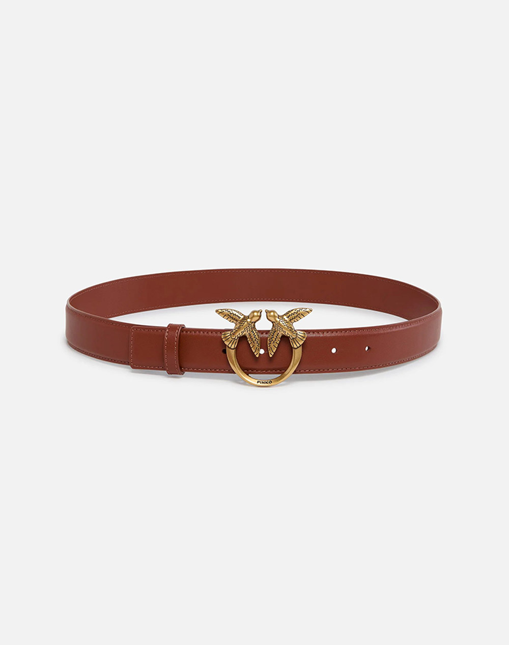 PINKO LOVE BERRY H3 BELT.LOW VITELLO