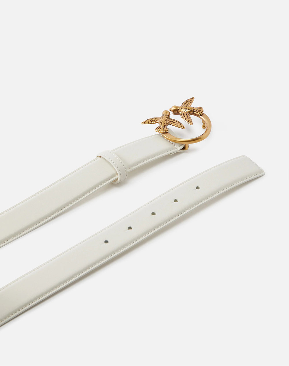 PINKO LOVE BERRY H3 BELT.LOW VITELLO