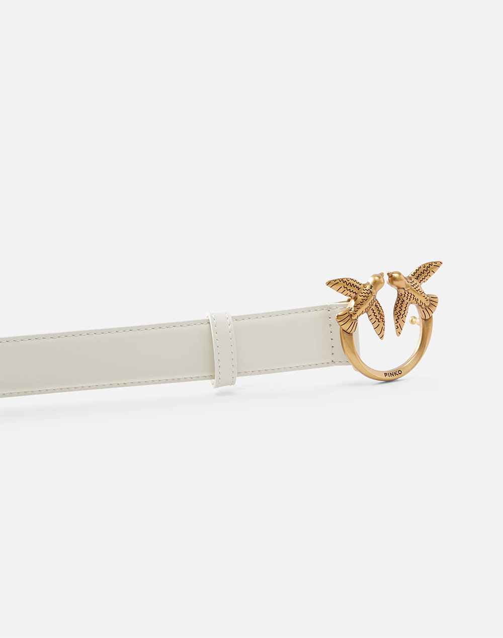 PINKO LOVE BERRY H3 BELT.LOW VITELLO