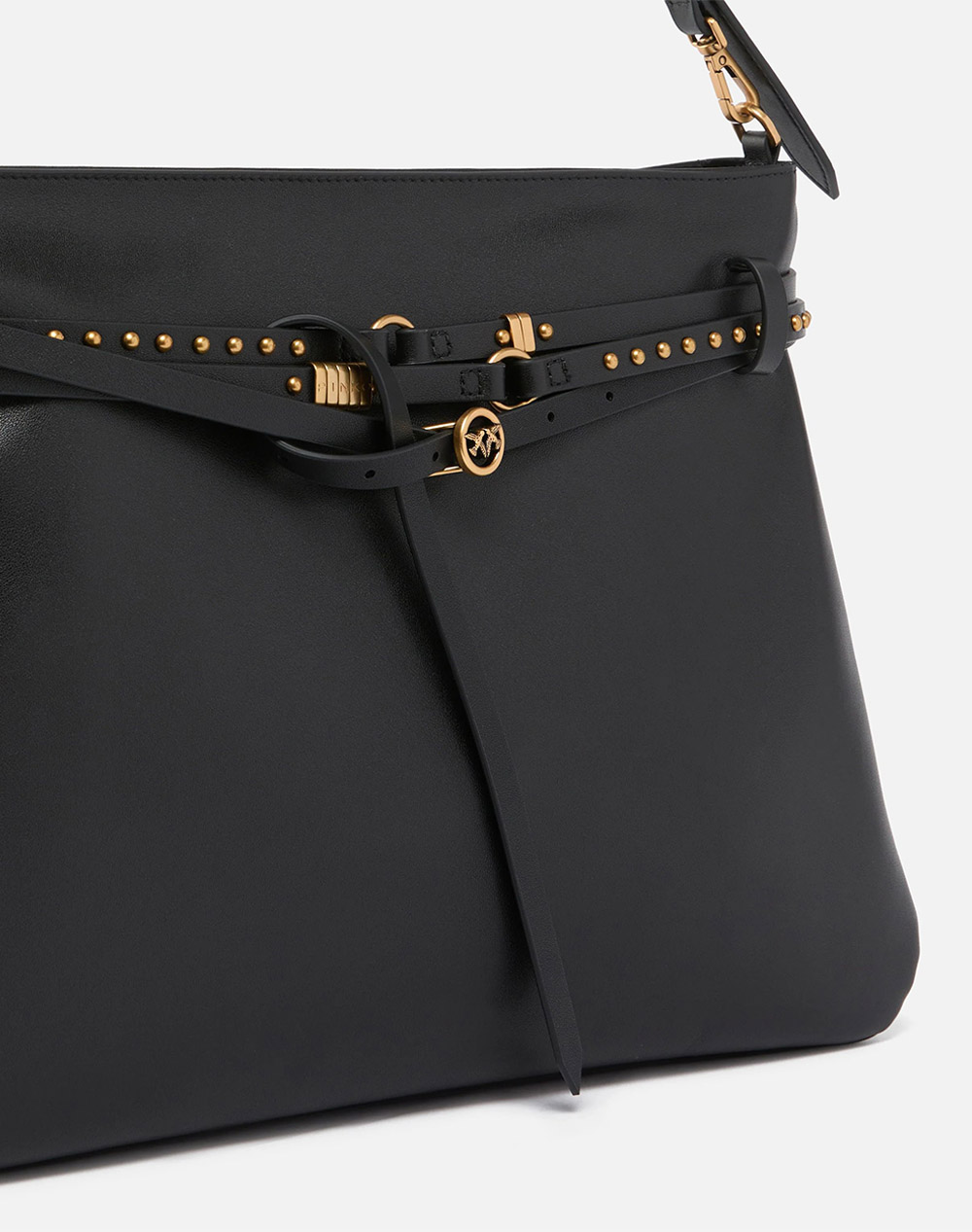 PINKO BELT BAG BIG VITELLO MORBIDO