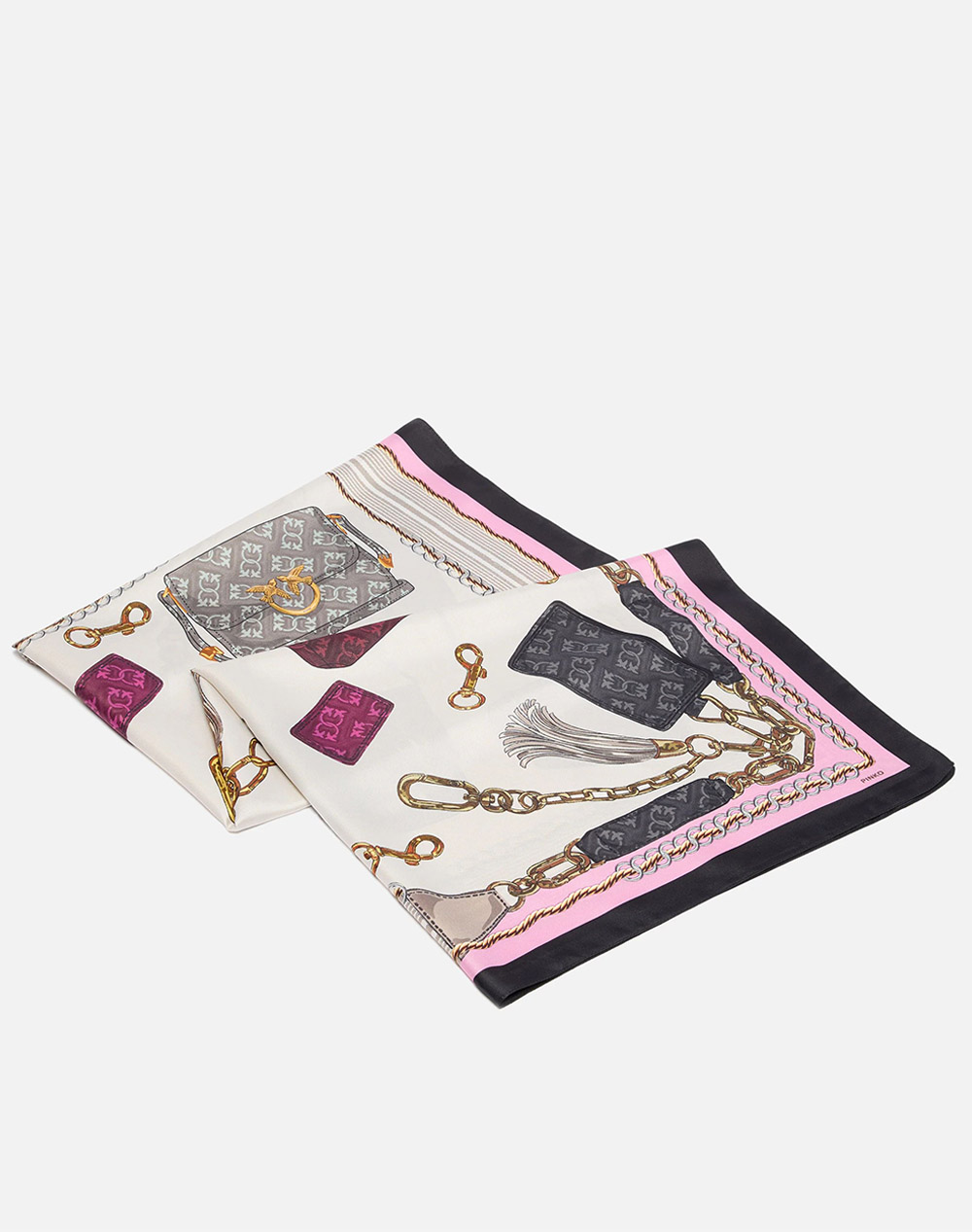 PINKO LIMBO FOULARD TWILL STAMPA BOR