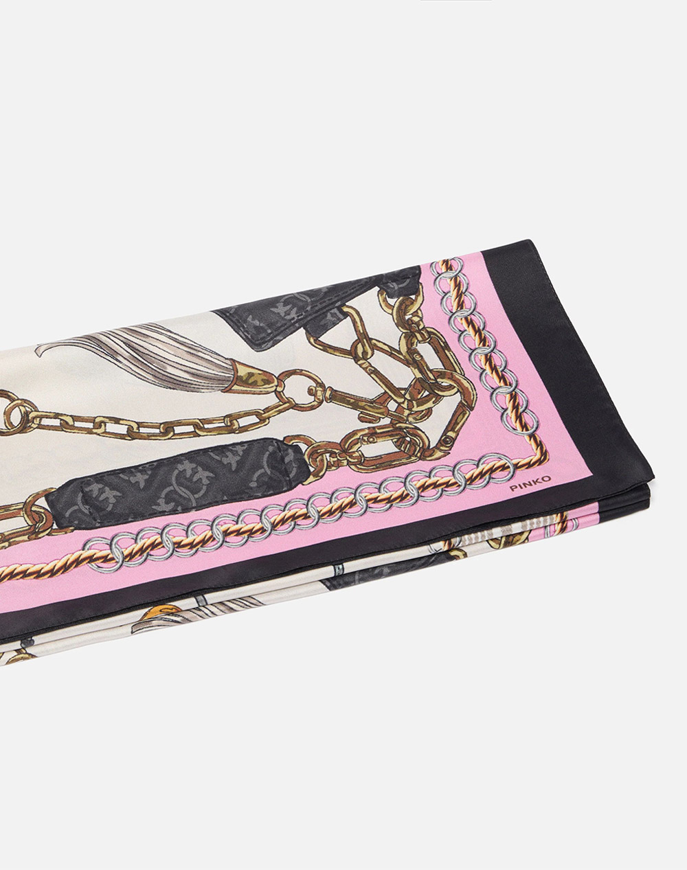 PINKO LIMBO FOULARD TWILL STAMPA BOR