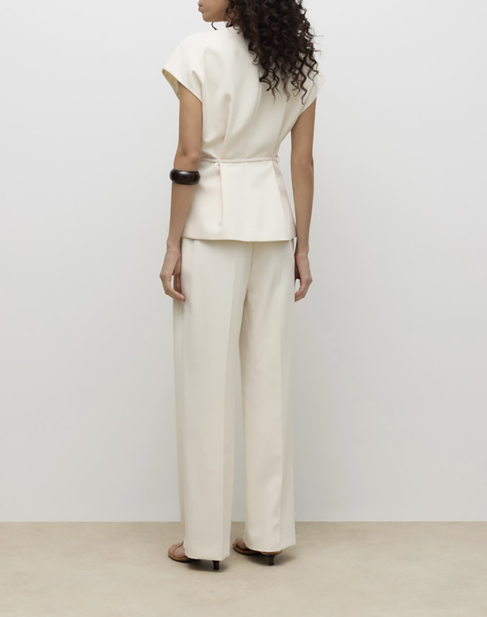 AWARE BY VERO MODA AWVANNAH V-NECK MIDI WAISTCOAT