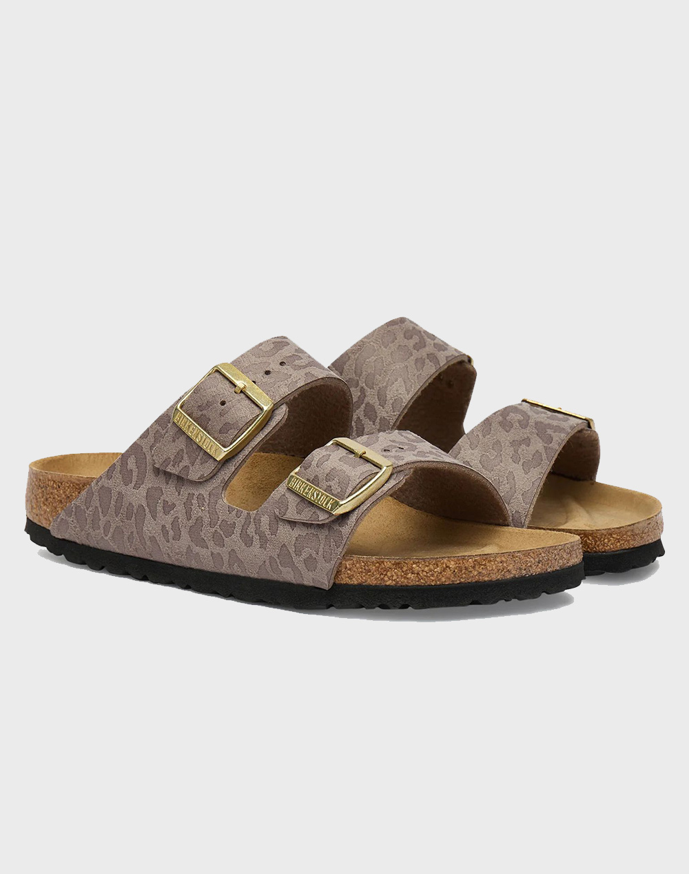 BIRKENSTOCK S26 SYNTHETICS ARIZONA SYN LEO GRAY TAUPE 35 - 43 NARROW SEASONAL WOMENS SHOE