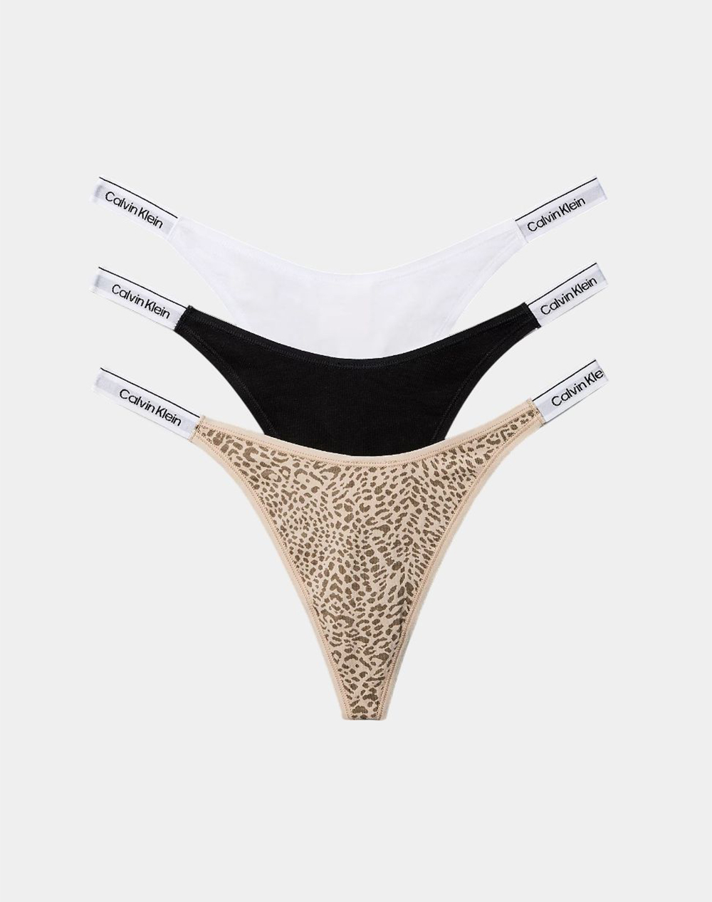 CALVIN KLEIN DIPPED THONG 3PK