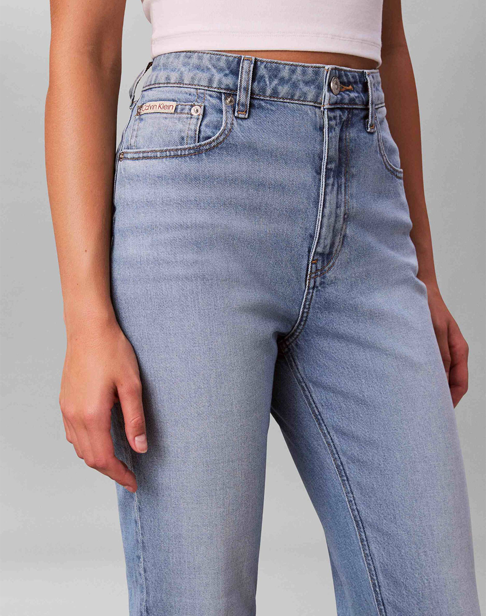 CALVIN KLEIN JEANS NEW MOM JEAN PANAMA