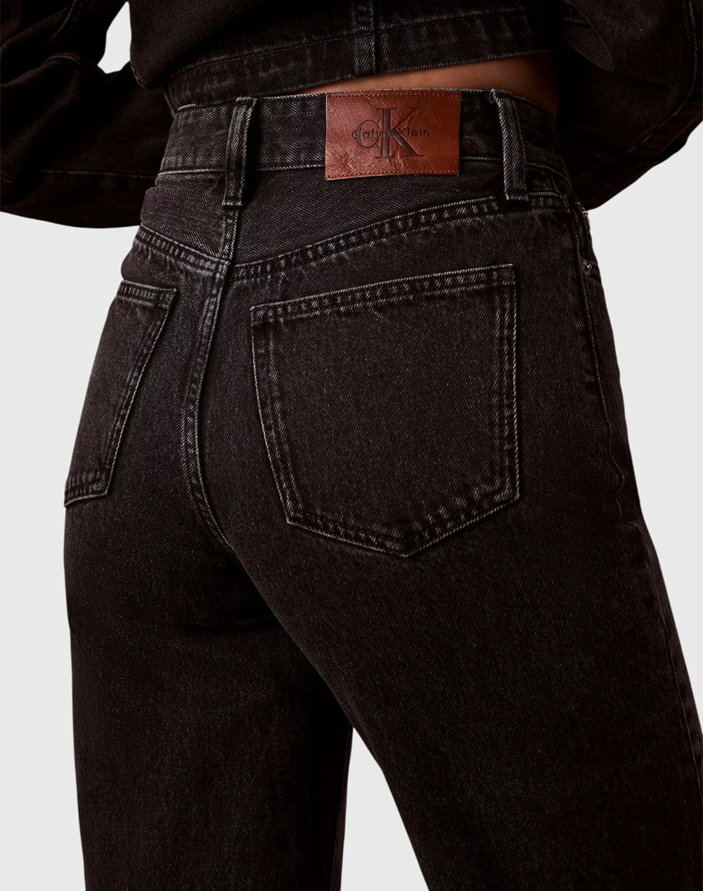 CALVIN KLEIN JEANS EU BARREL JEAN CK ESSENTIAL BLAC