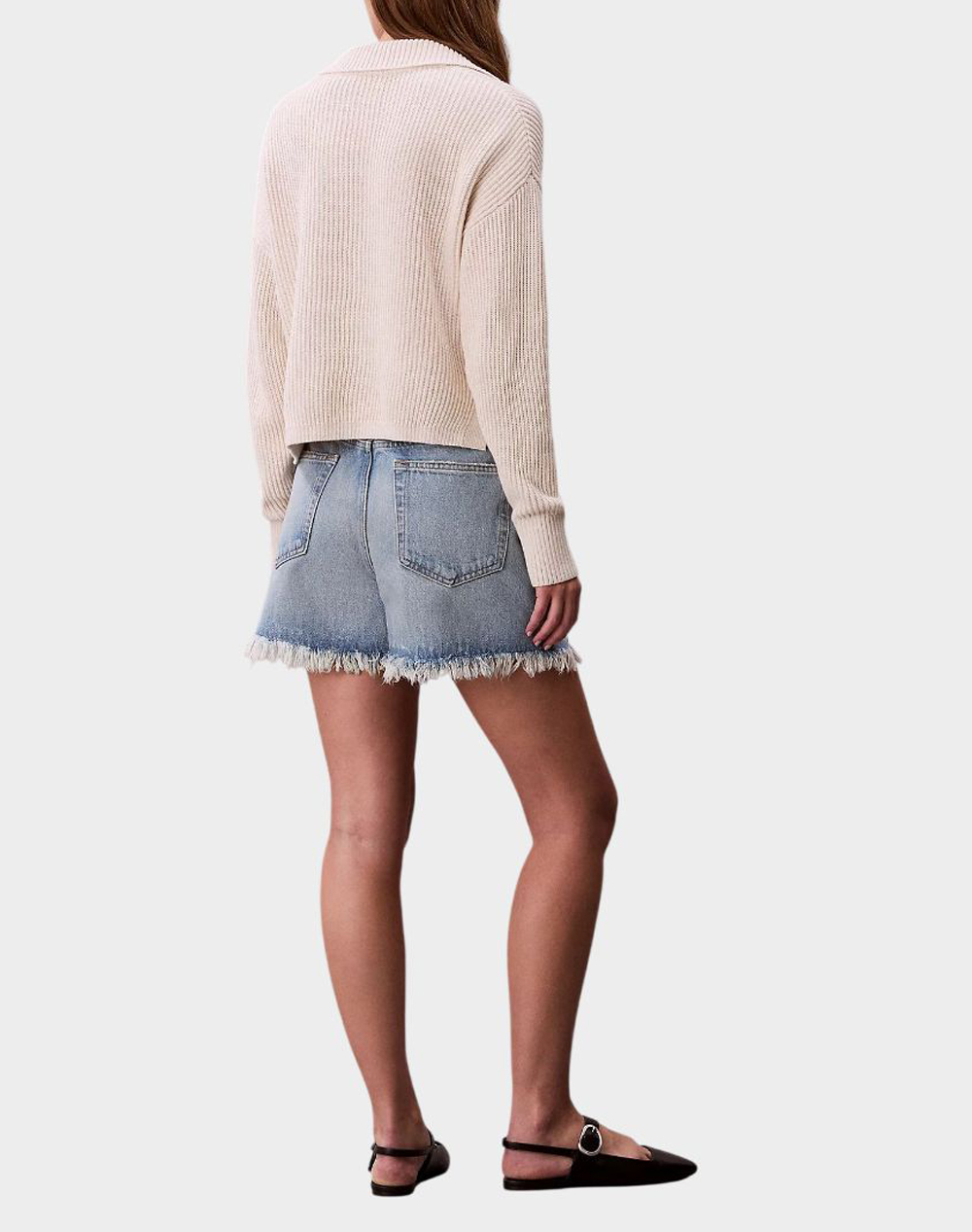 CALVIN KLEIN JEANS 90S SHORT 3 IN BARDOT BLUE