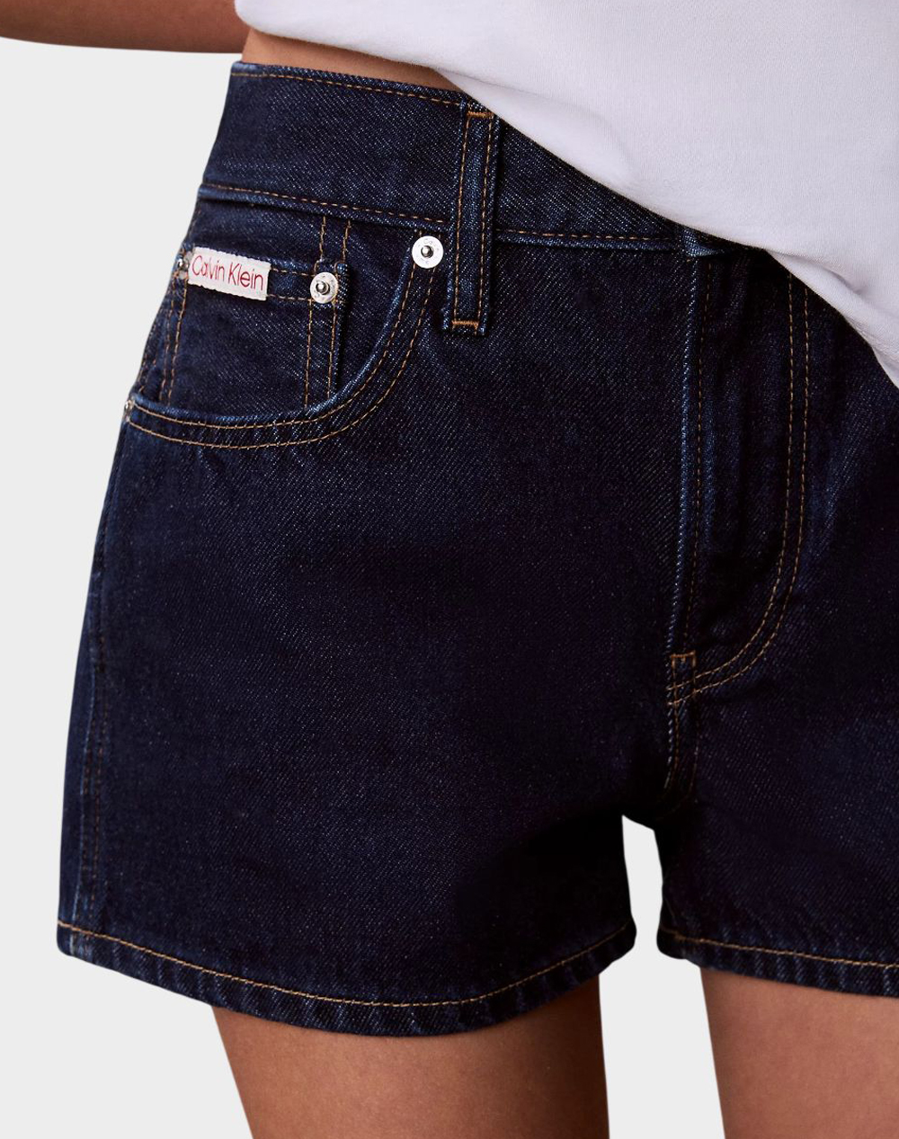 CALVIN KLEIN JEANS ARCHIVE MINI SHORT TRUE INDIGO
