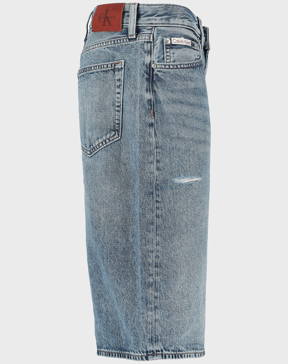 CALVIN KLEIN JEANS LONG TENCEL SHORT JACKSON BLUE