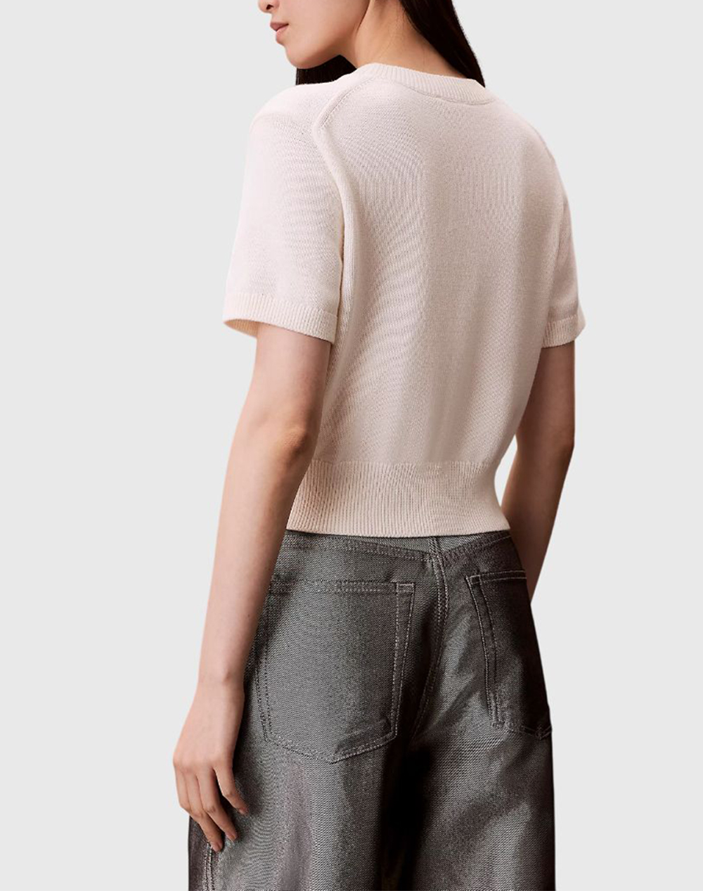 CALVIN KLEIN JEANS CHUNKY COTTON GRAPHIC VEST