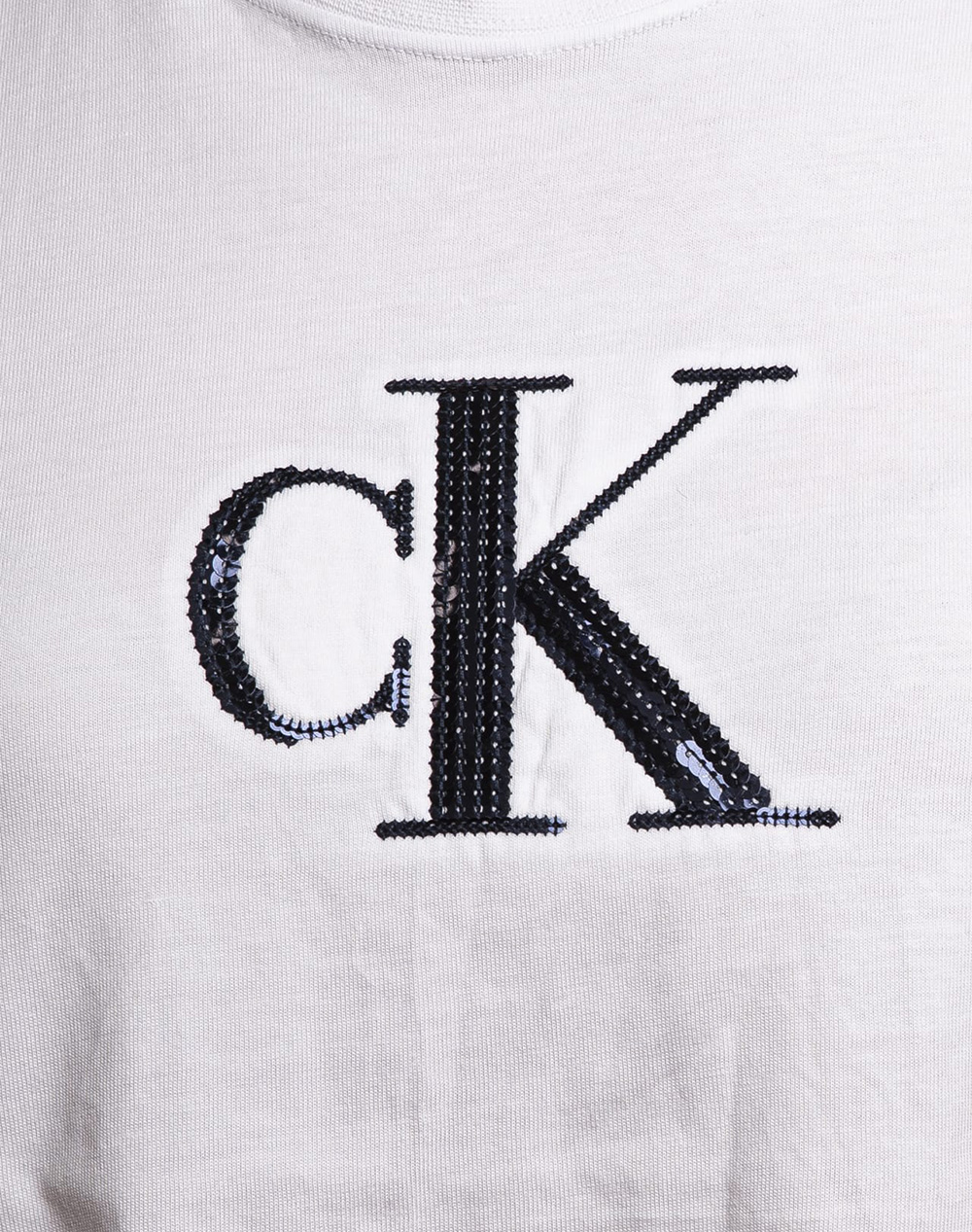 CALVIN KLEIN JEANS SS SEQUIN CK GRAPHIC TEE