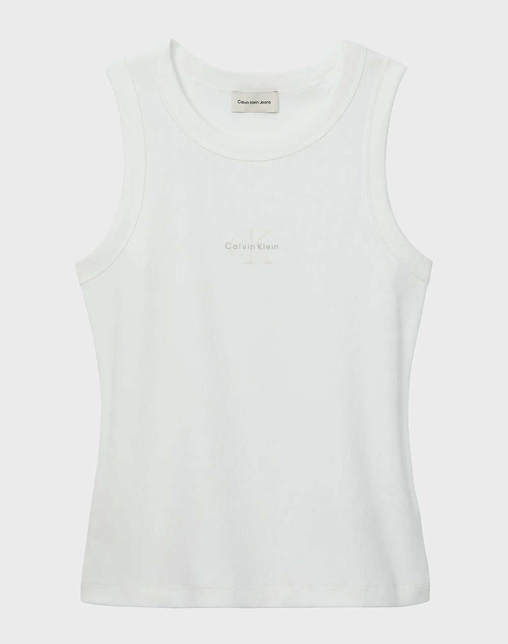 CALVIN KLEIN JEANS SL MONOGRAM RIB TANK