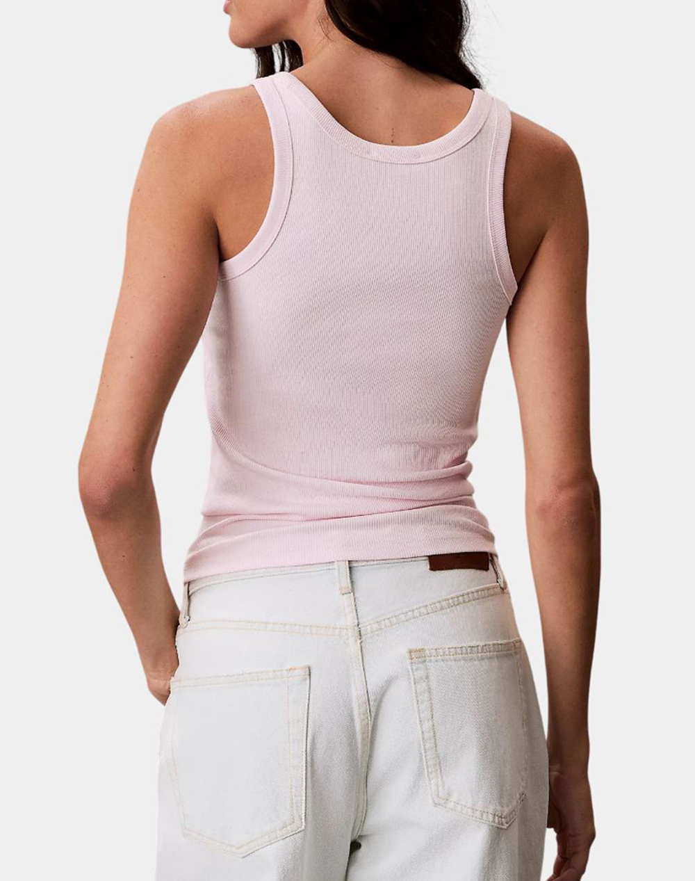 CALVIN KLEIN JEANS CONTOUR 2X2 RIB GRAPHIC TANK