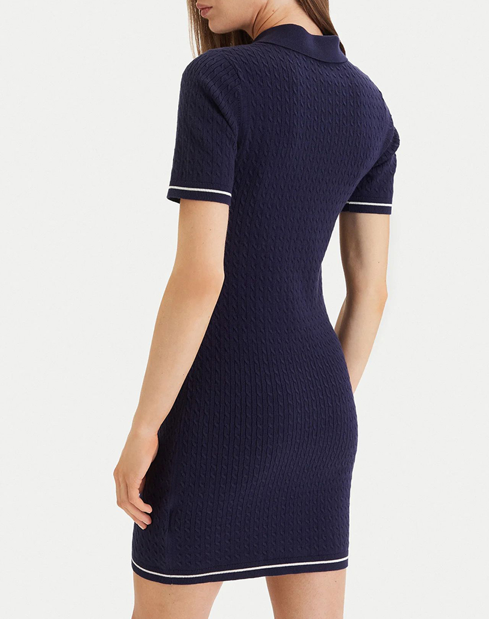 CALVIN KLEIN JEANS MICROCABLE MINI DRESS