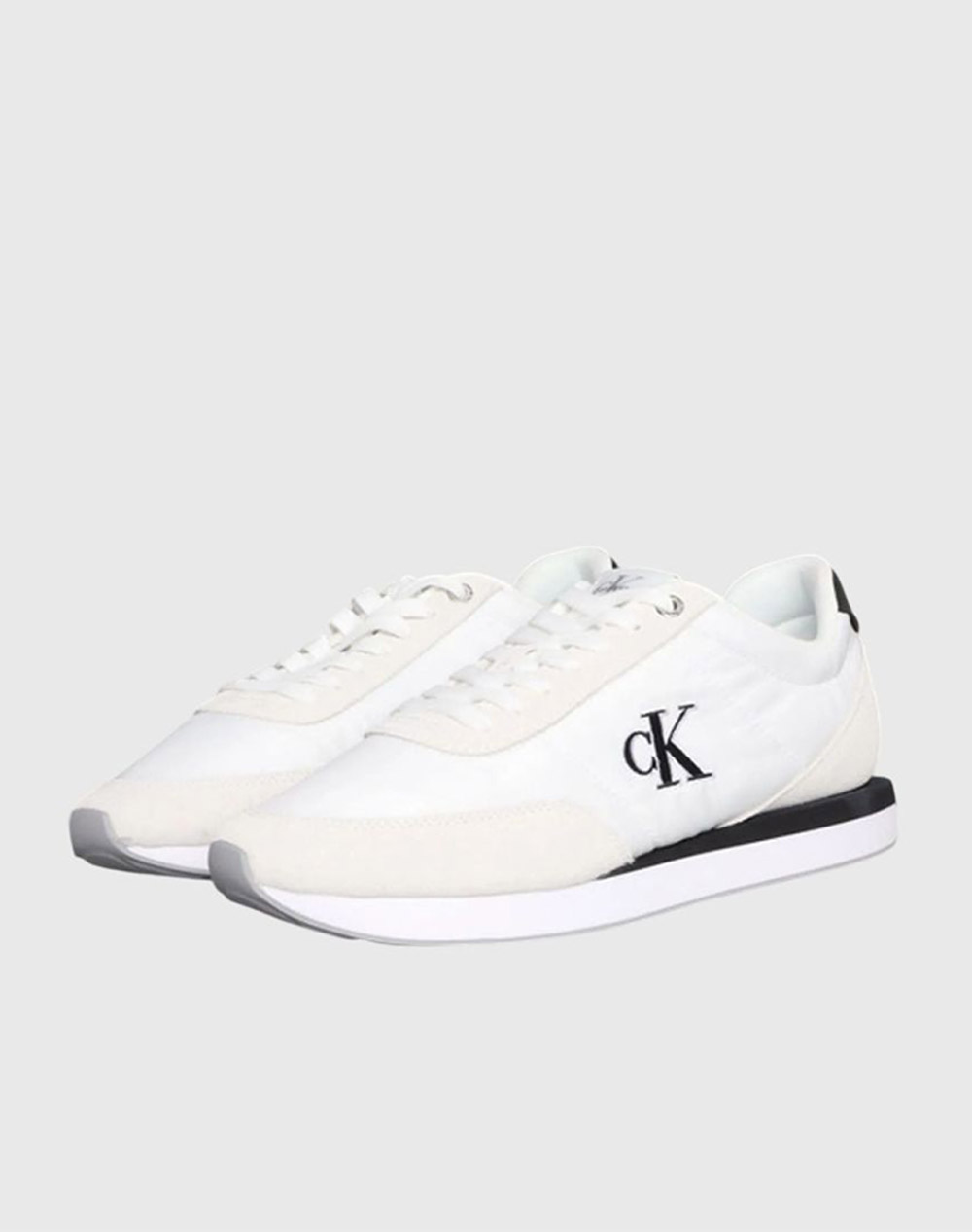 CALVIN KLEIN RETRO RUNNER LACE UP NYLON MG